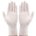 GUANTE DE LATEX MEDIANO (M) CAJA  x  100