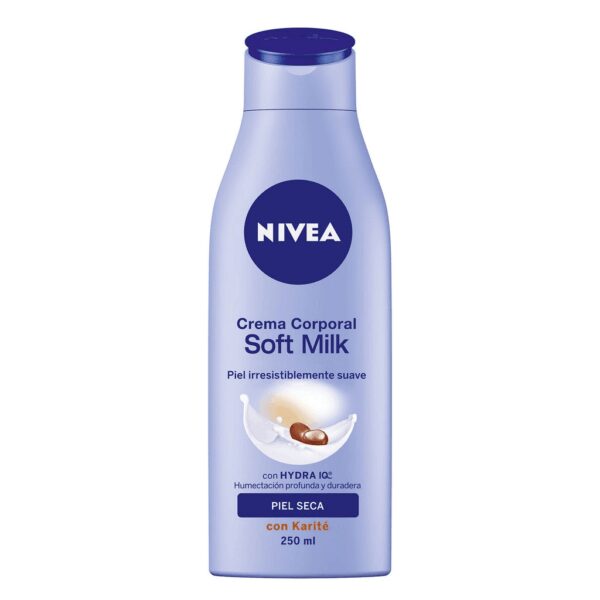 NIVEA SOFT BODY MILK PIEL SECA  CRE x  250