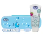 CHICCO SET HIGIENE BUCAL CELESTE  ENV x    1