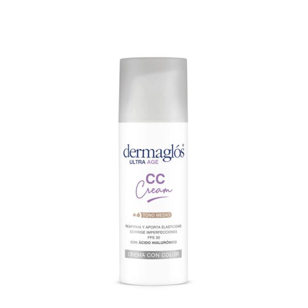 DERMAGLOS ULTRA F CC CREAM tono medio CREMA x 50g - Imagen 3