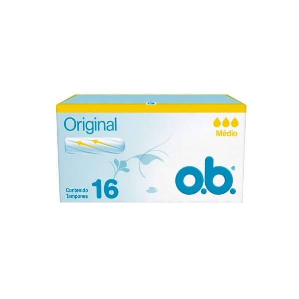 OB TAMPONES MEDIO ORIGINAL  ENV x   16