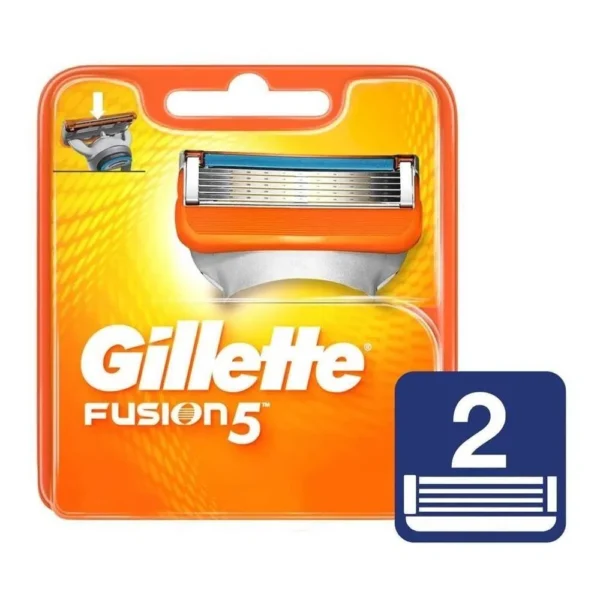 GILLETTE FUSION 5 X 2 CARTUCHOS