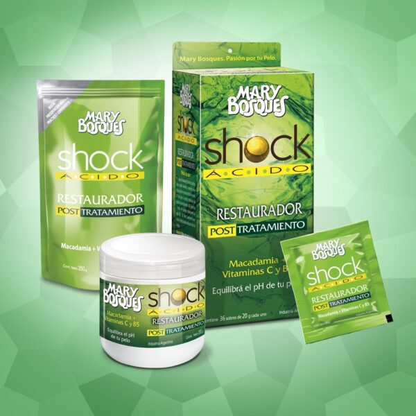 Mary Bosques Doypack SHOCK ÁCIDO RESTAUTADOR X 250 g