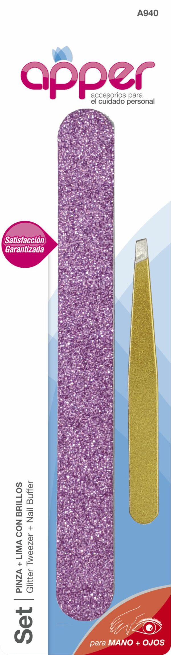 APPER LIMA C/BRILLO+PINZA DEP  ENV x    1