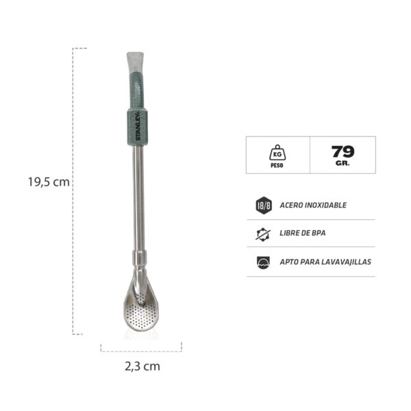 stanley Bombilla para mate Stanley Spoon x 1u. - Imagen 2
