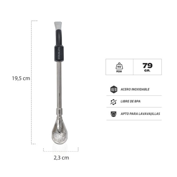 stanley Bombilla para mate Stanley Spoon x 1u. - Imagen 2