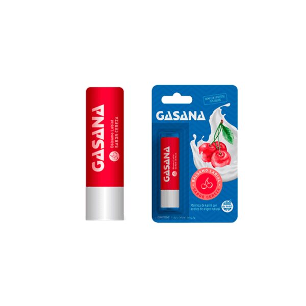 BALSAMO LABIAL GASANA  SABOR  CHERRY   LAP x  4,7