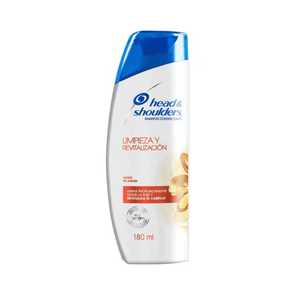 HEAD & SHO ARGAN SHAMPOO  x  180ML