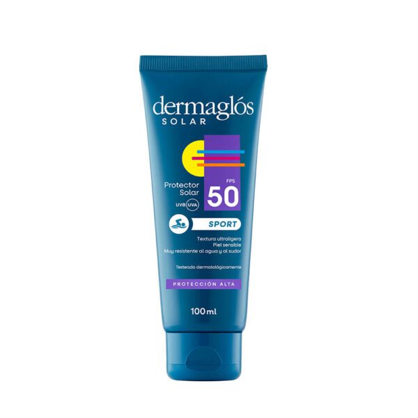 DERMAGLOS SOLAR SPORT F50 EM FPS50 EMULSION  x  100 ML - Imagen 2