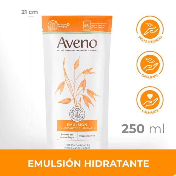 AVENO  REFILL  EMULSION  x  250 ML - Imagen 2