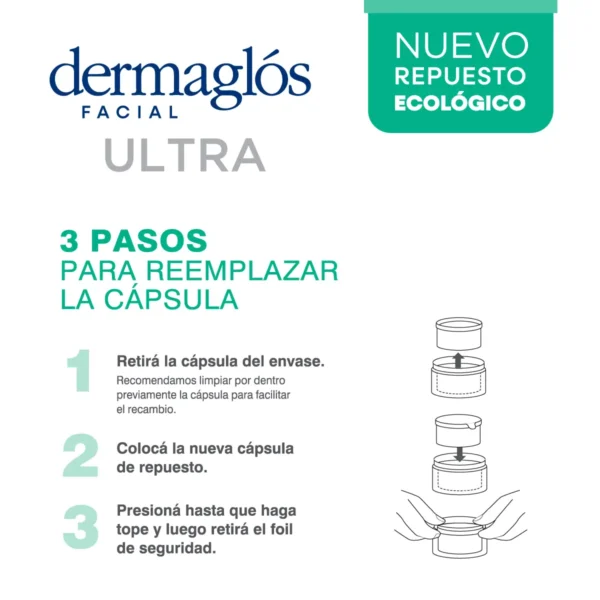 DERMAGLOS F Crema Repuesto Hidratante de Noche Ultra Firmeza X 50 ML - Imagen 4