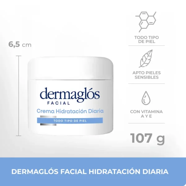 DERMAGLOS F HID TODO TIPO DE PIEL CREMA  x 50 ML - Imagen 4