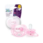 AVENT CH.SOFT 0-6  NIÑA X 1 CHUPETE